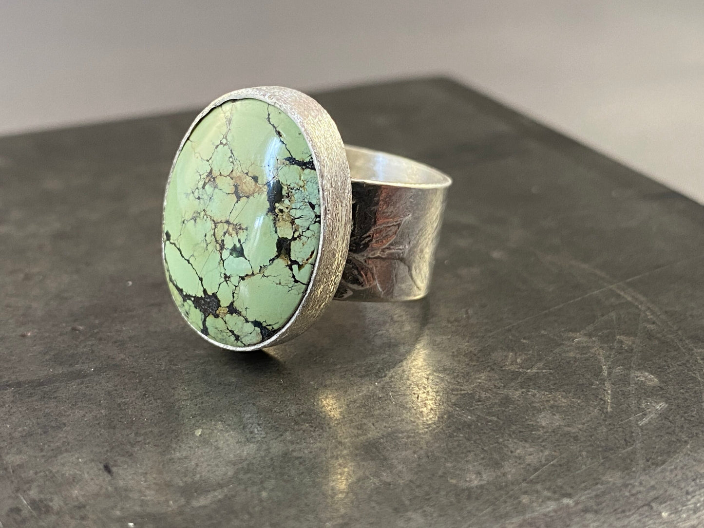 Green Turquoise Ring