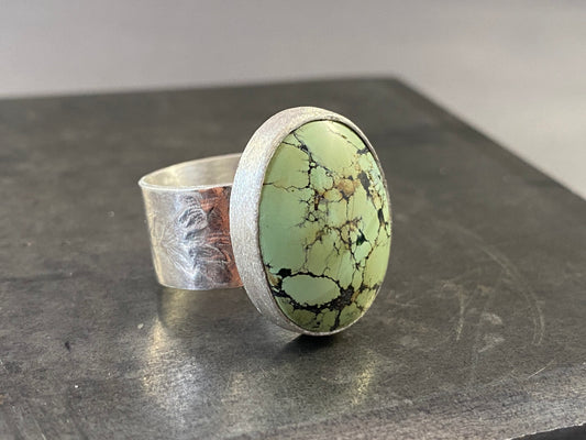 Green Turquoise Ring