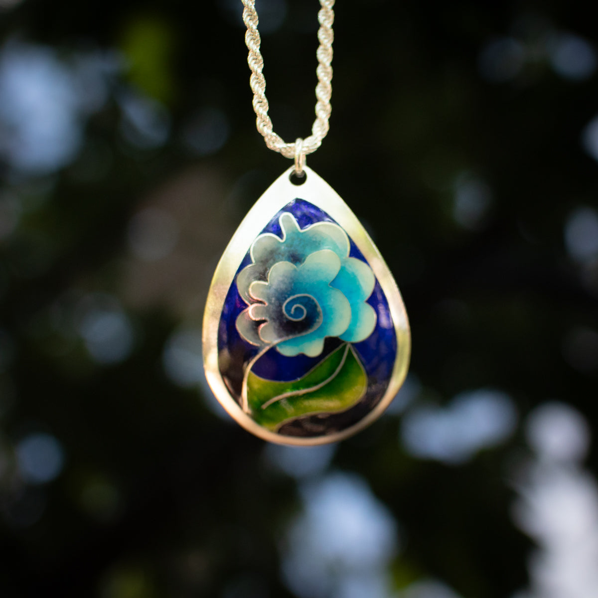 Golden Garden Pendant