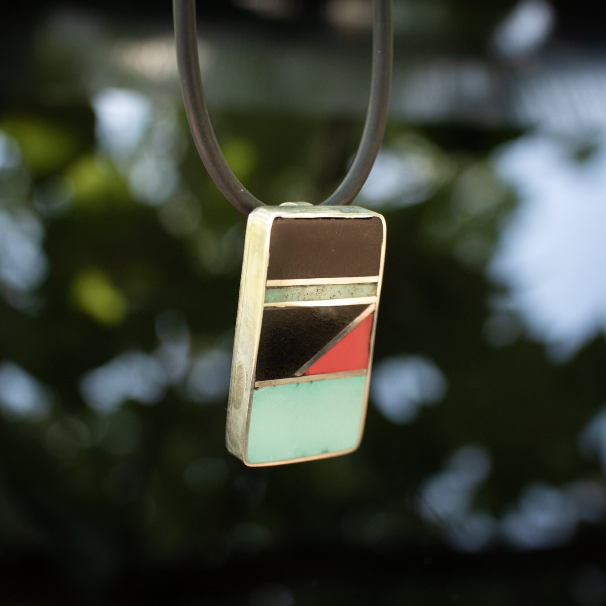 High Desert Inlay Pendant