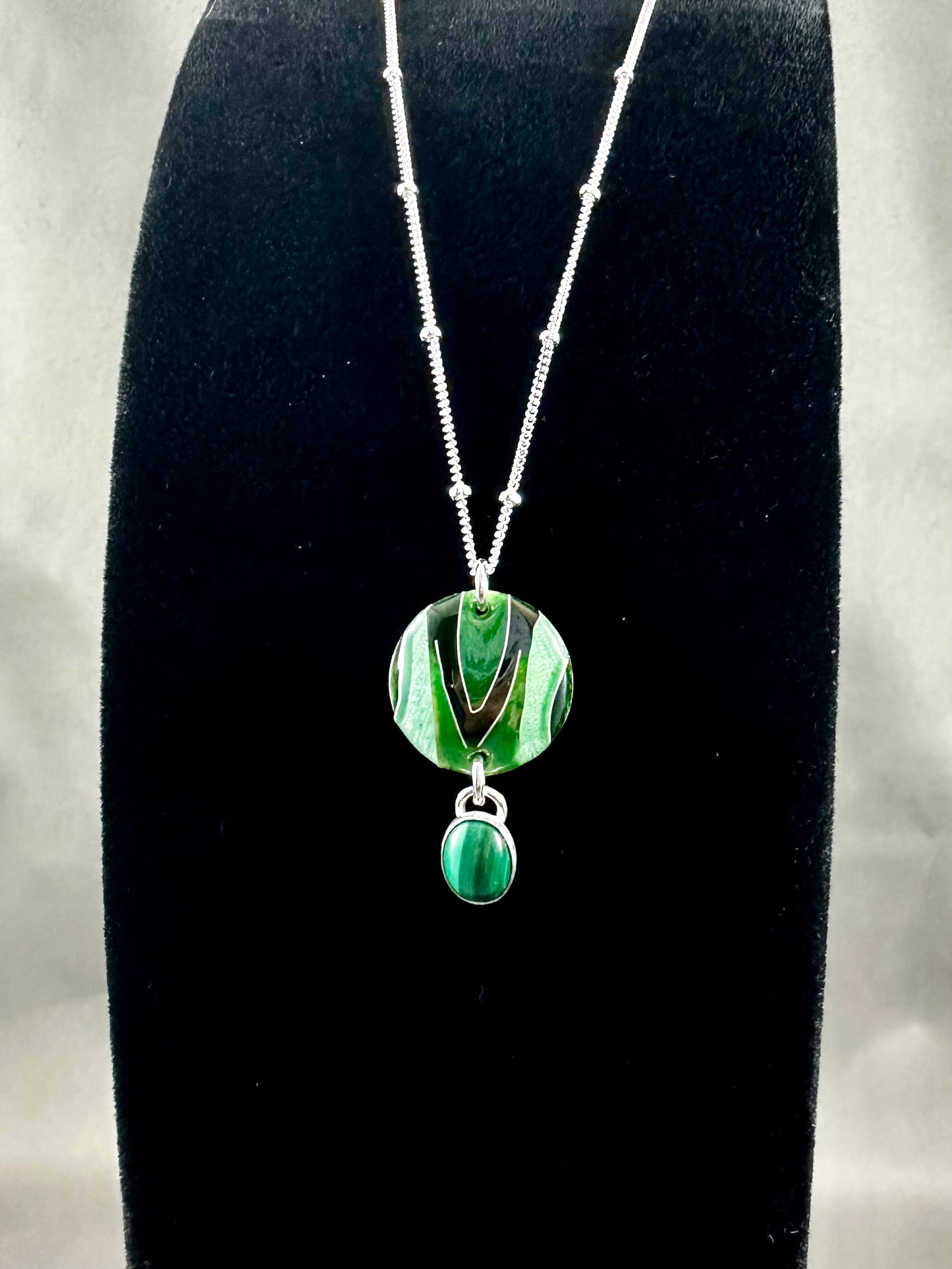 Malachite Whisper Pendant