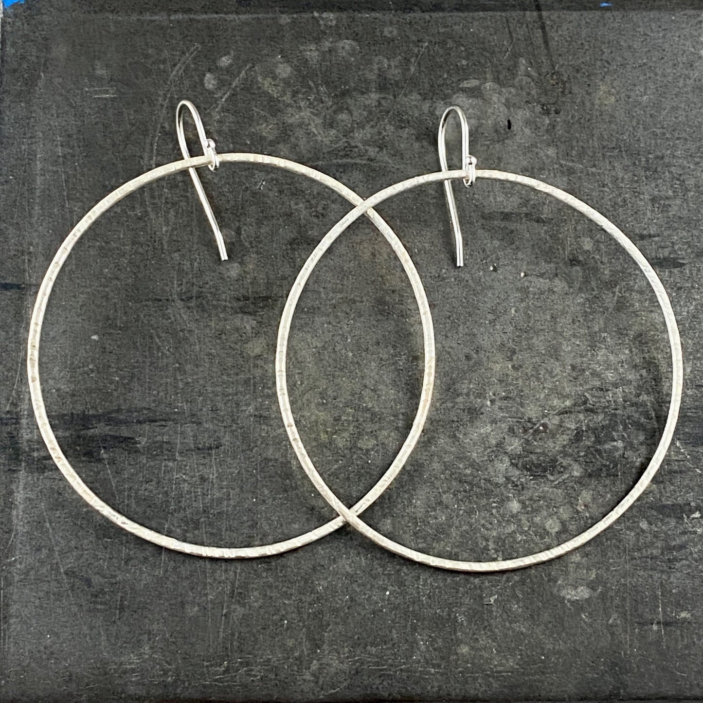 Textured Elegance Hoops