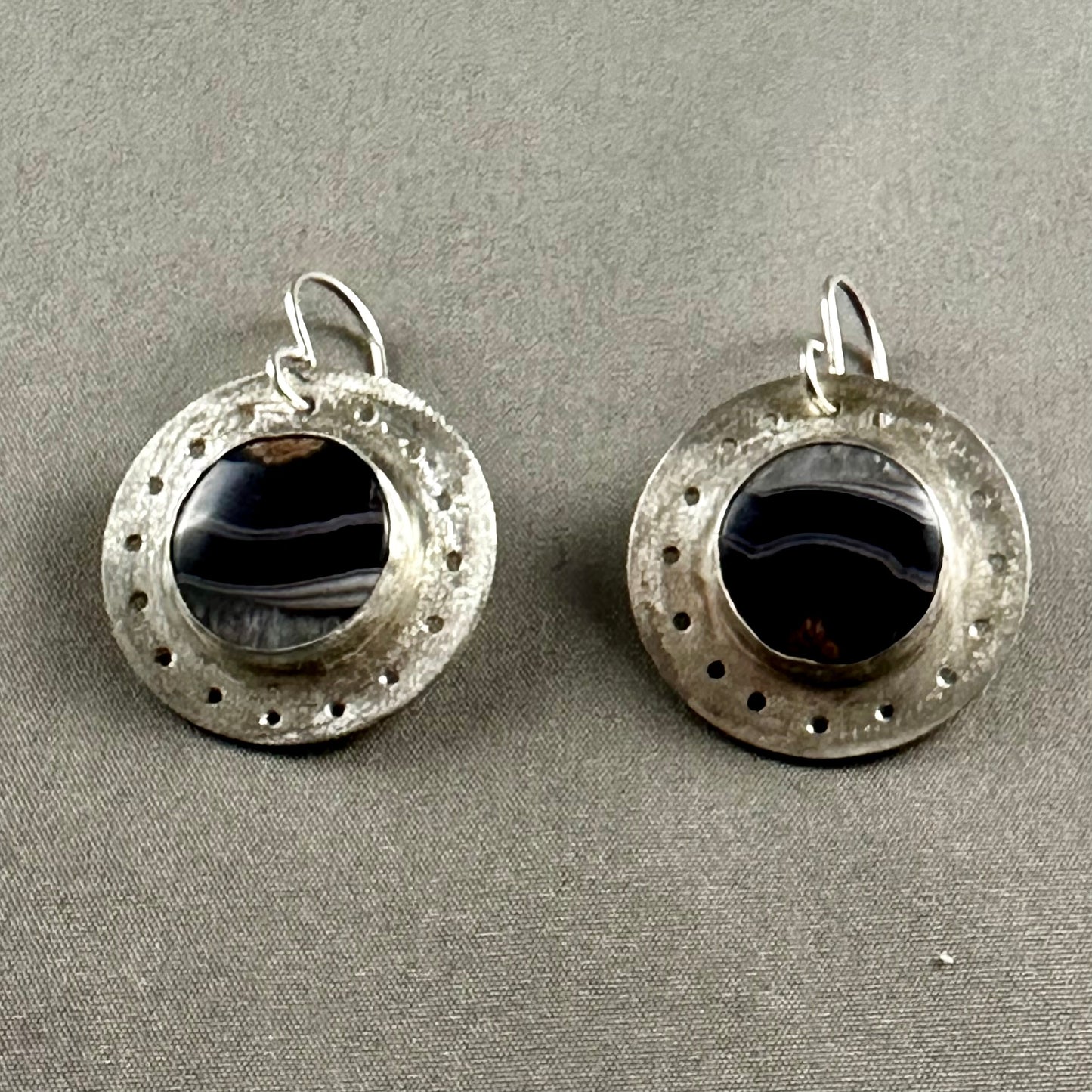 Urban Edge Onyx Earrings