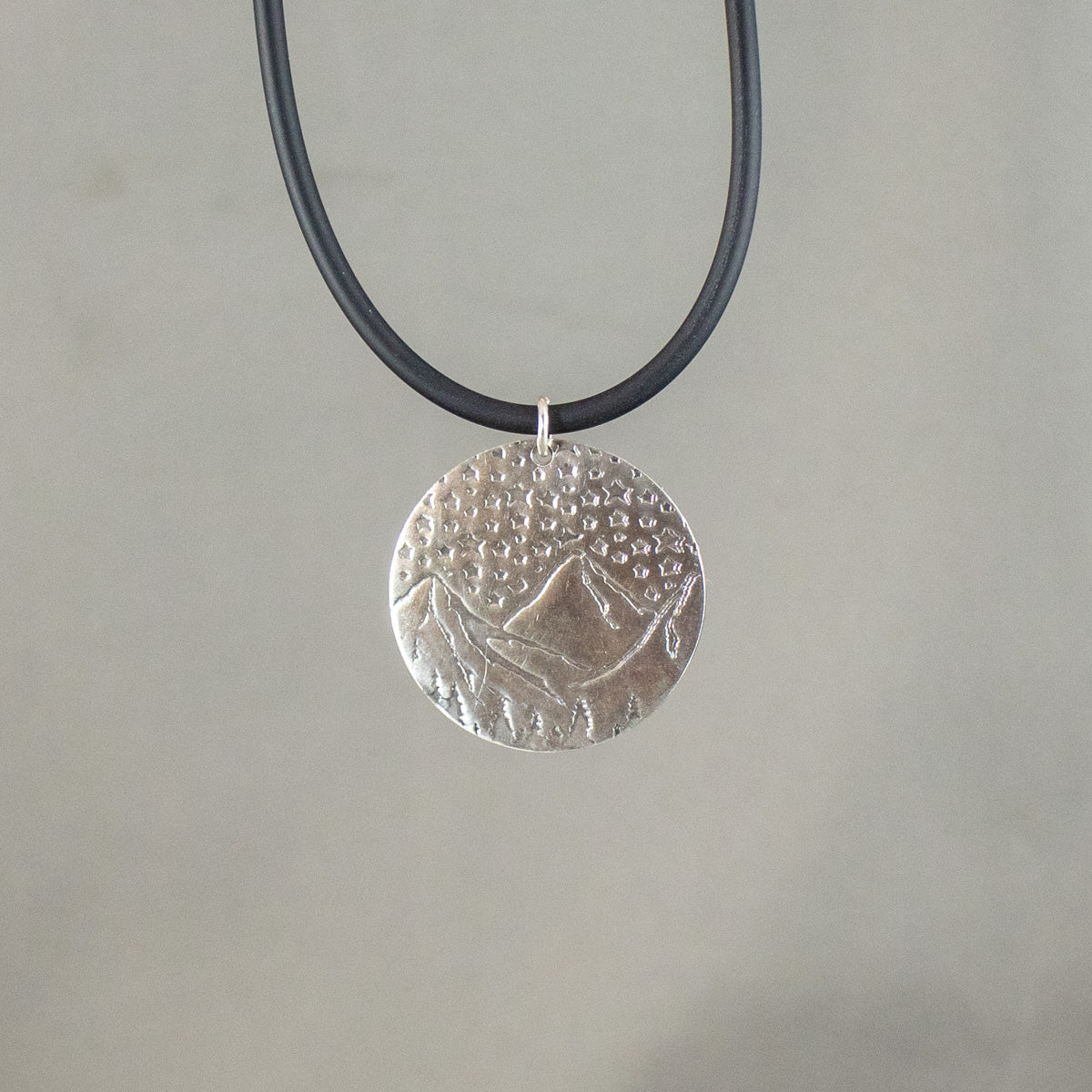 Circle of Peaks Pendant