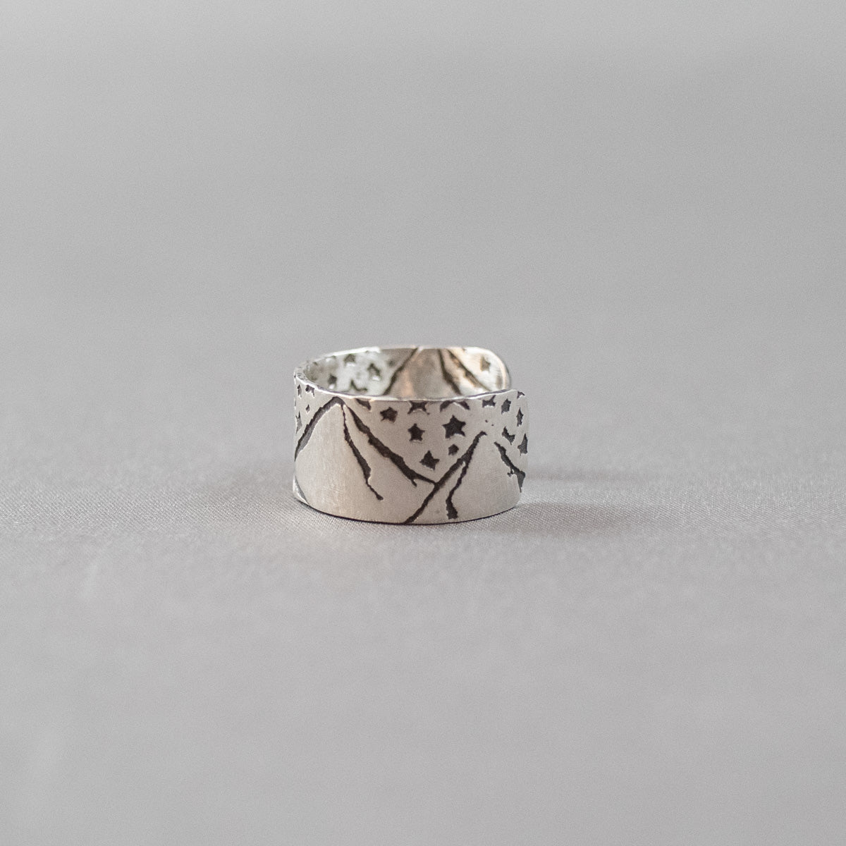 The Mountains are Calling Silver Ring