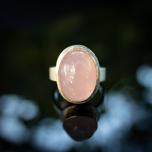 Moonlit Rose Ring