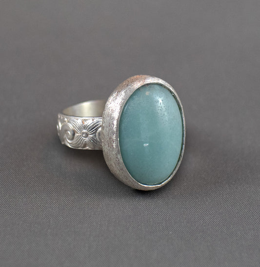 Opalite Blossom Ring