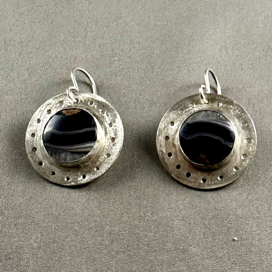 Urban Edge Onyx Earrings